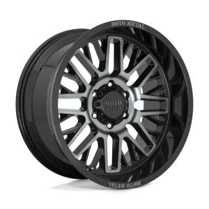 Moto Metal – MO802 – Black – 20″x10″ -18mm – Summer Wheels – MO80221050418N